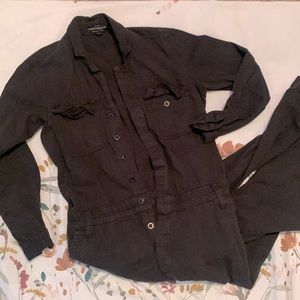 Black Jumpsuit Lucky Brand